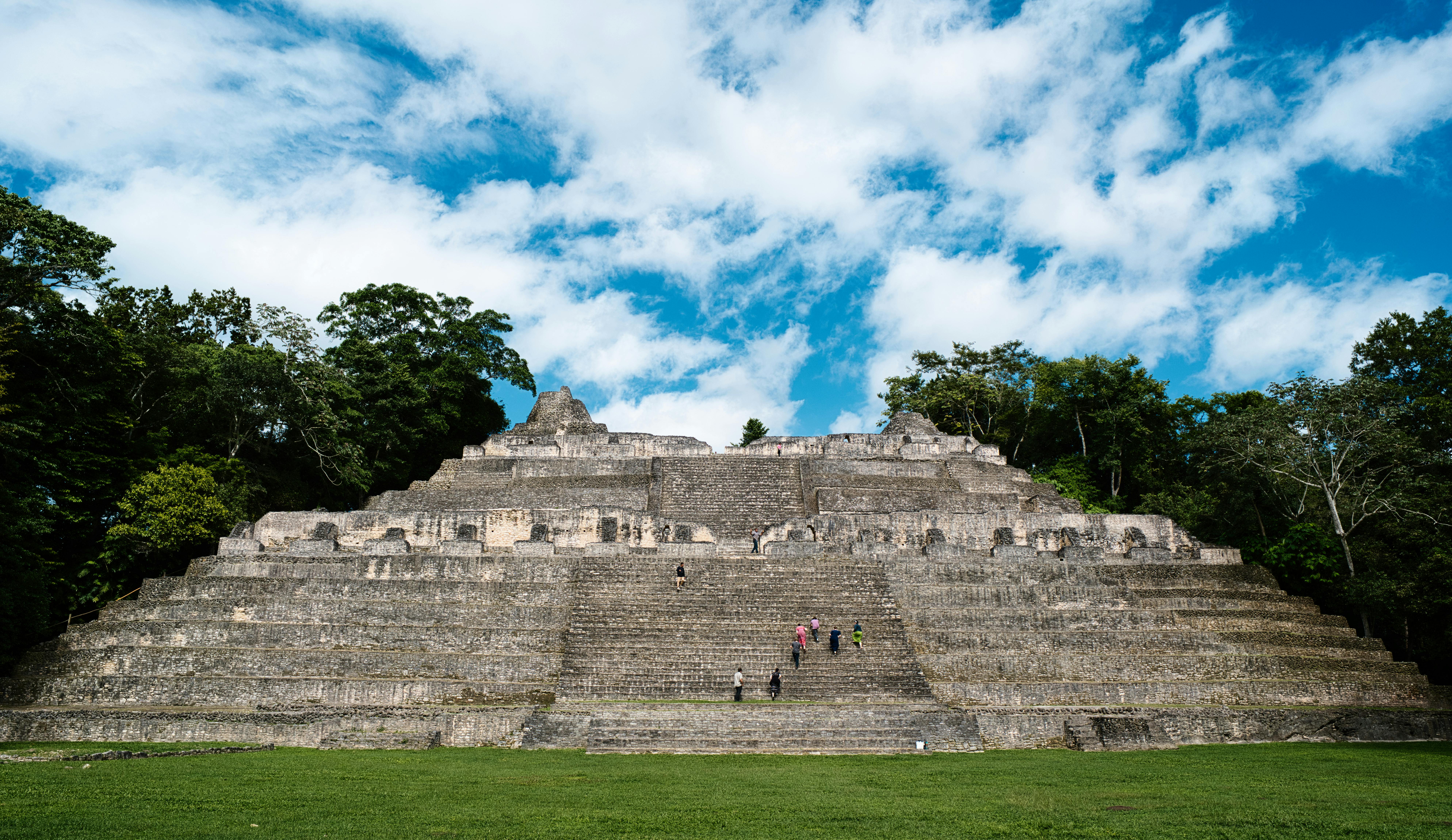 Caracol maya ruin in Belize