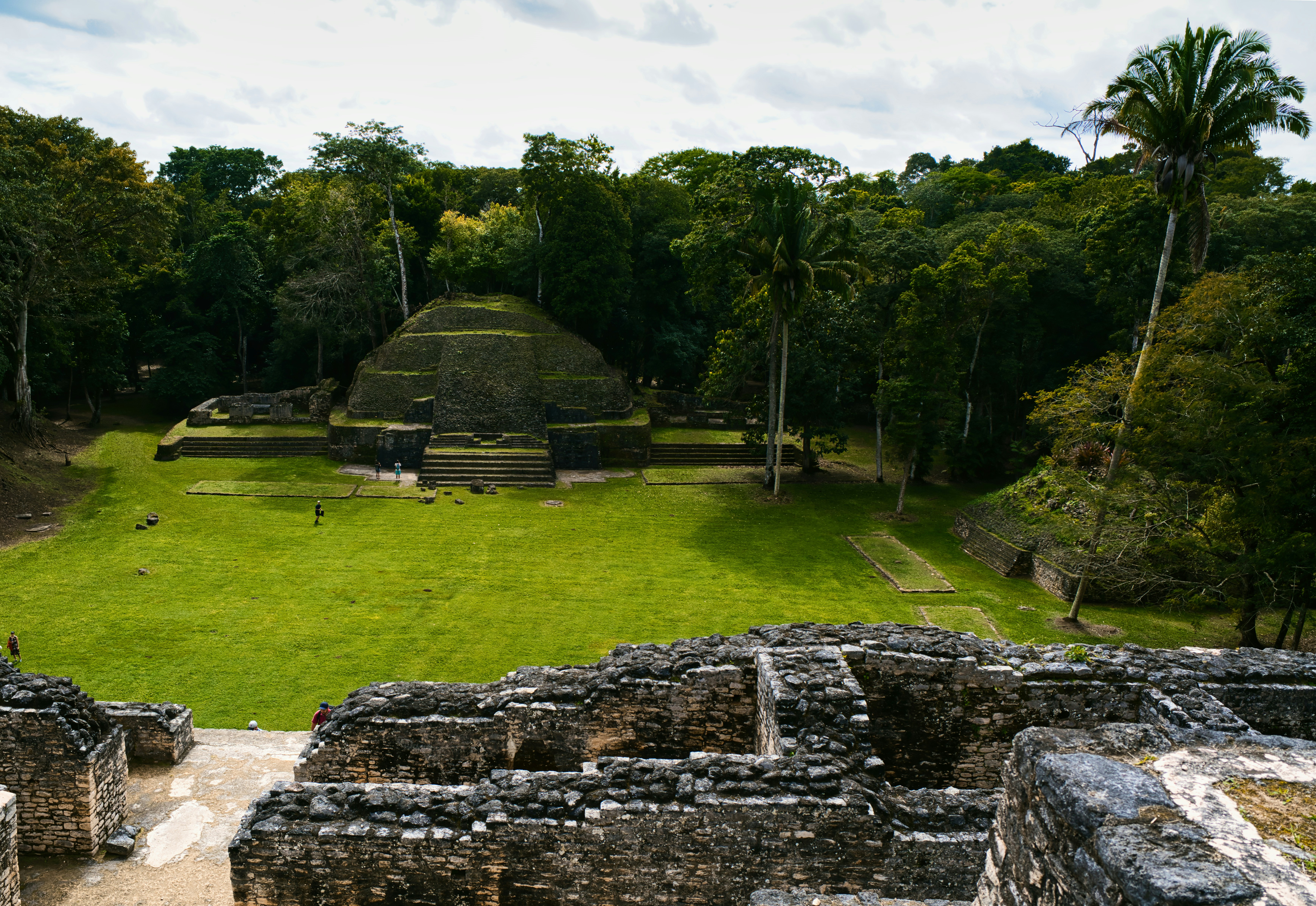 Caracol maya ruin in Belize