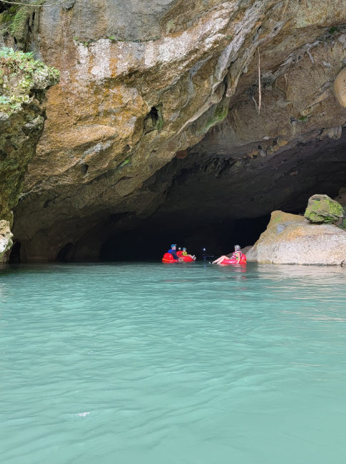 Cave Tubing in Belize