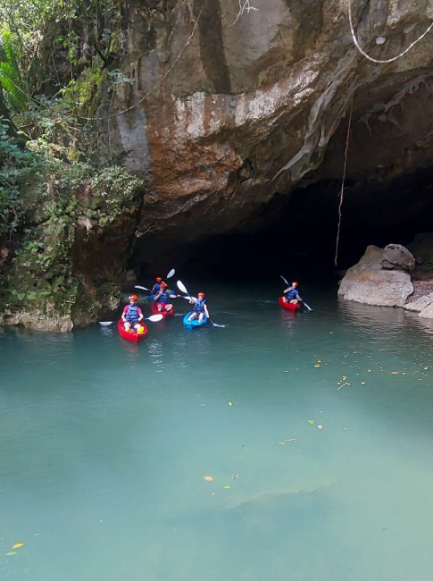 Cave Cayaking in Belize