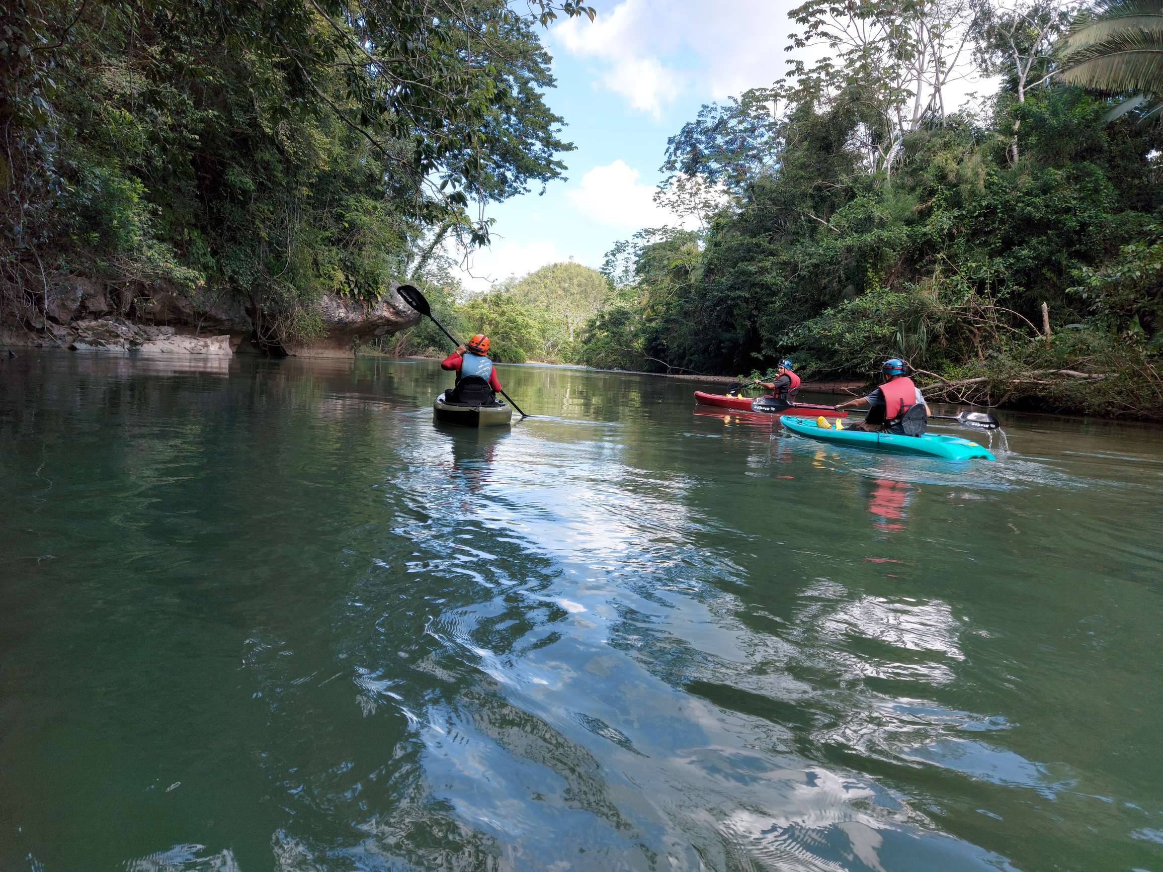 River Kayaking in Belize 