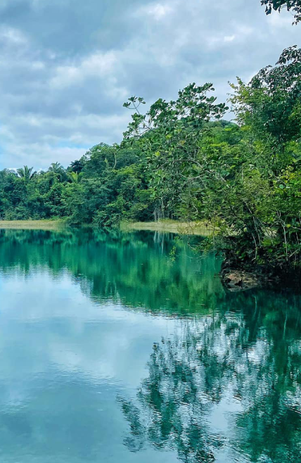 Five Blues Lake in Belize