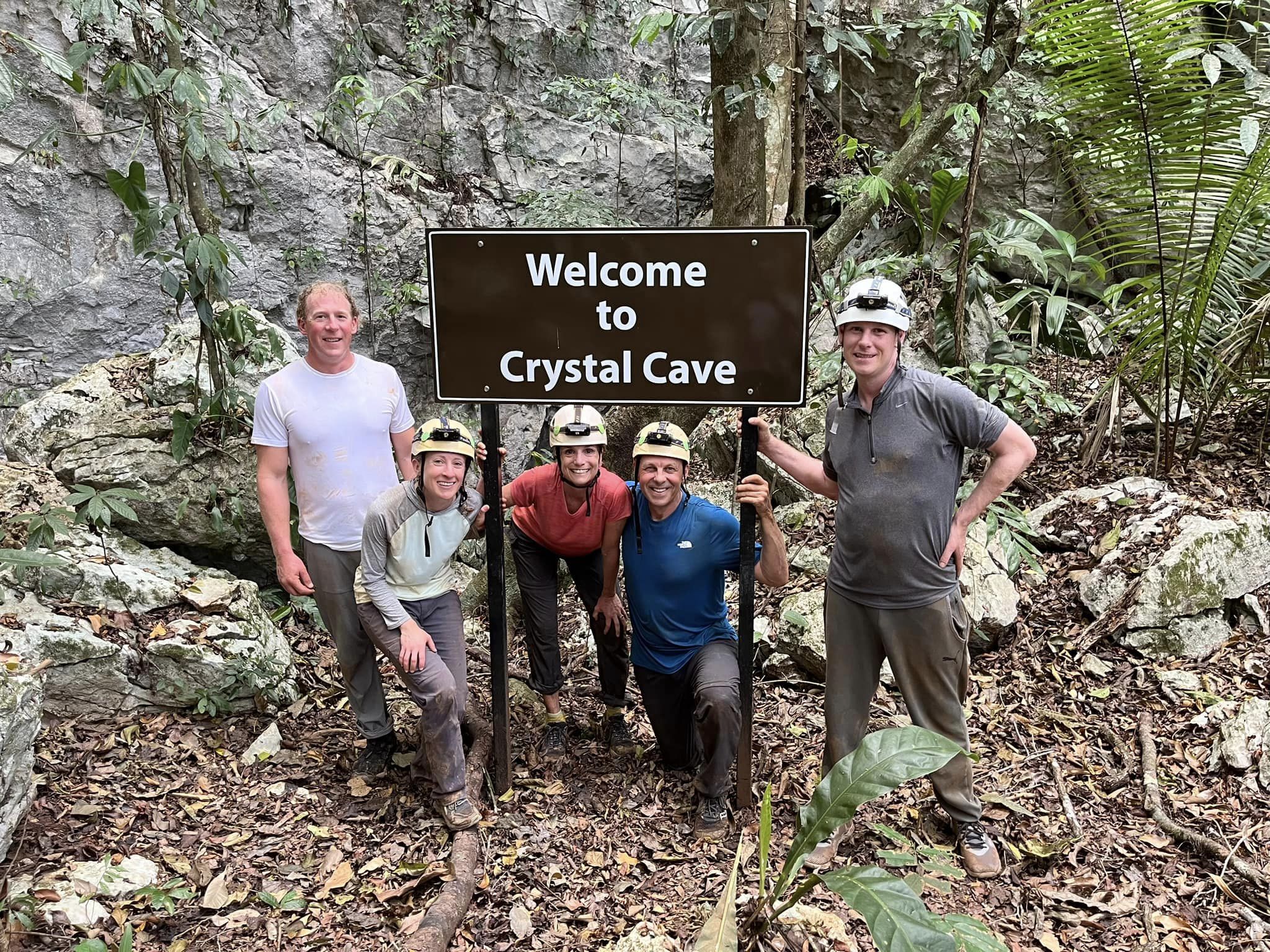 crystal cave in belize