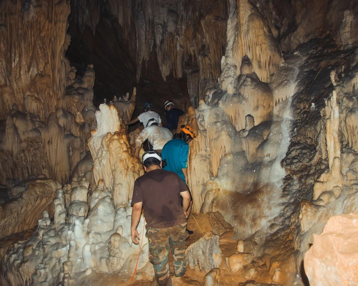 crystal cave in belize