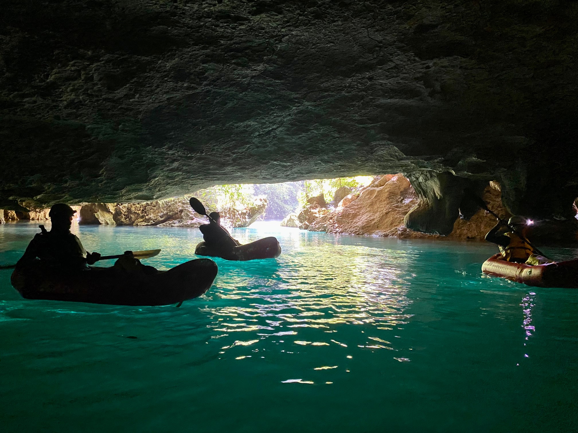 River and Cave kayaking in Belize