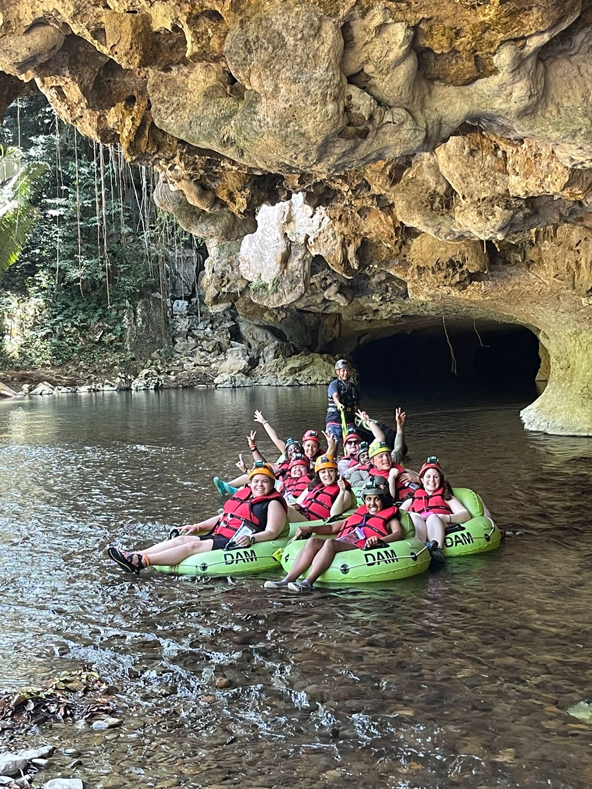 Cave Tubing In Belize