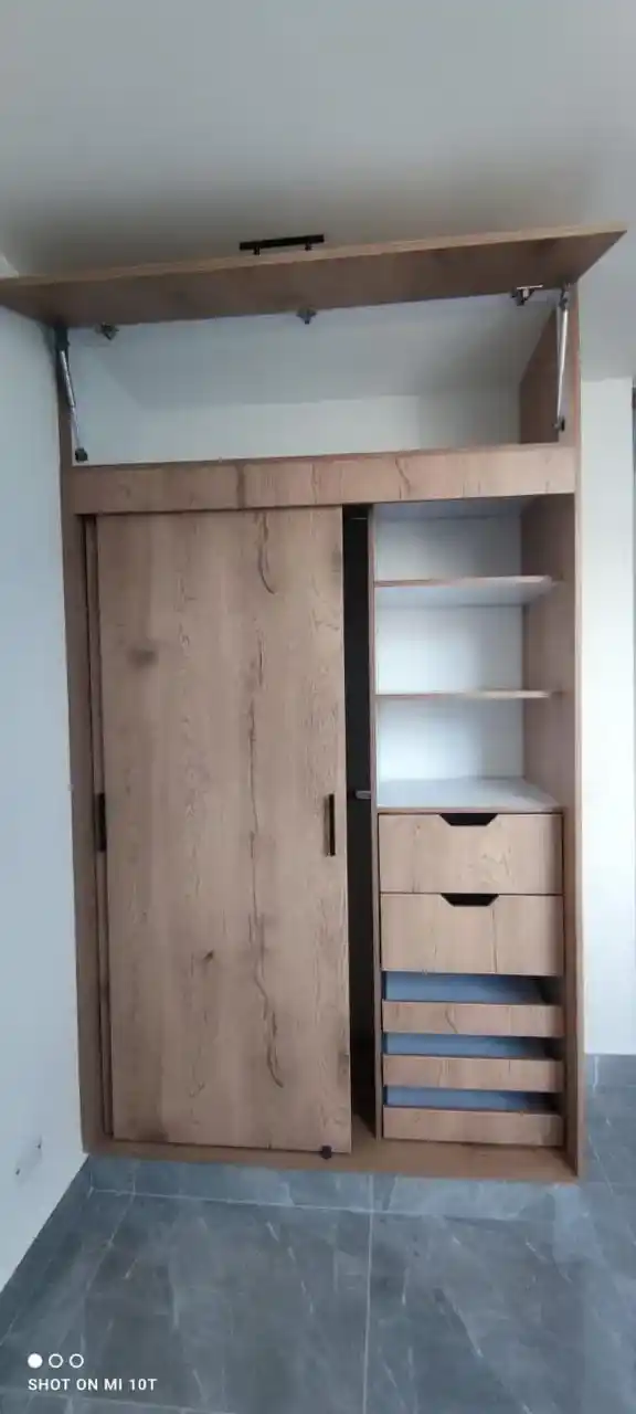 Cocina en U Moderna Color Macadamia 3 - Comfort Design Medellín