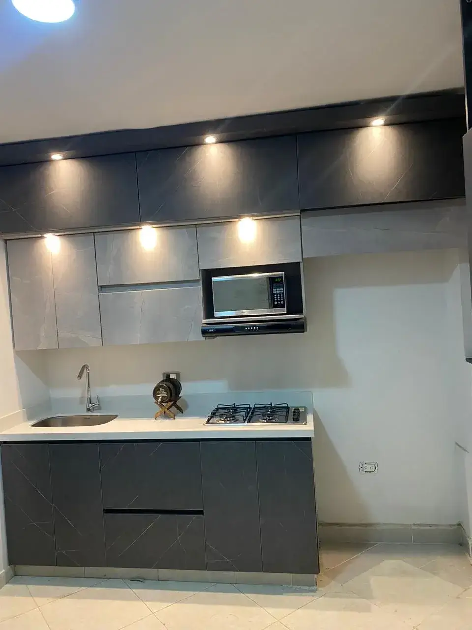 Cocina Lineal Americana con Onix 7 - Comfort Design Medellín