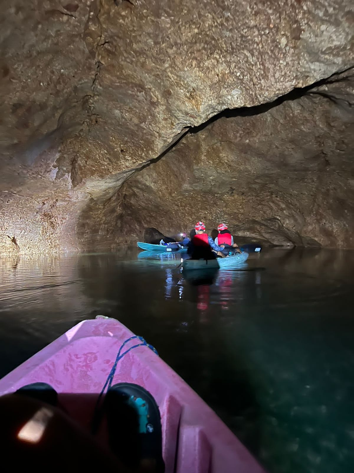 Cave Kayaking in Jaguar Paw