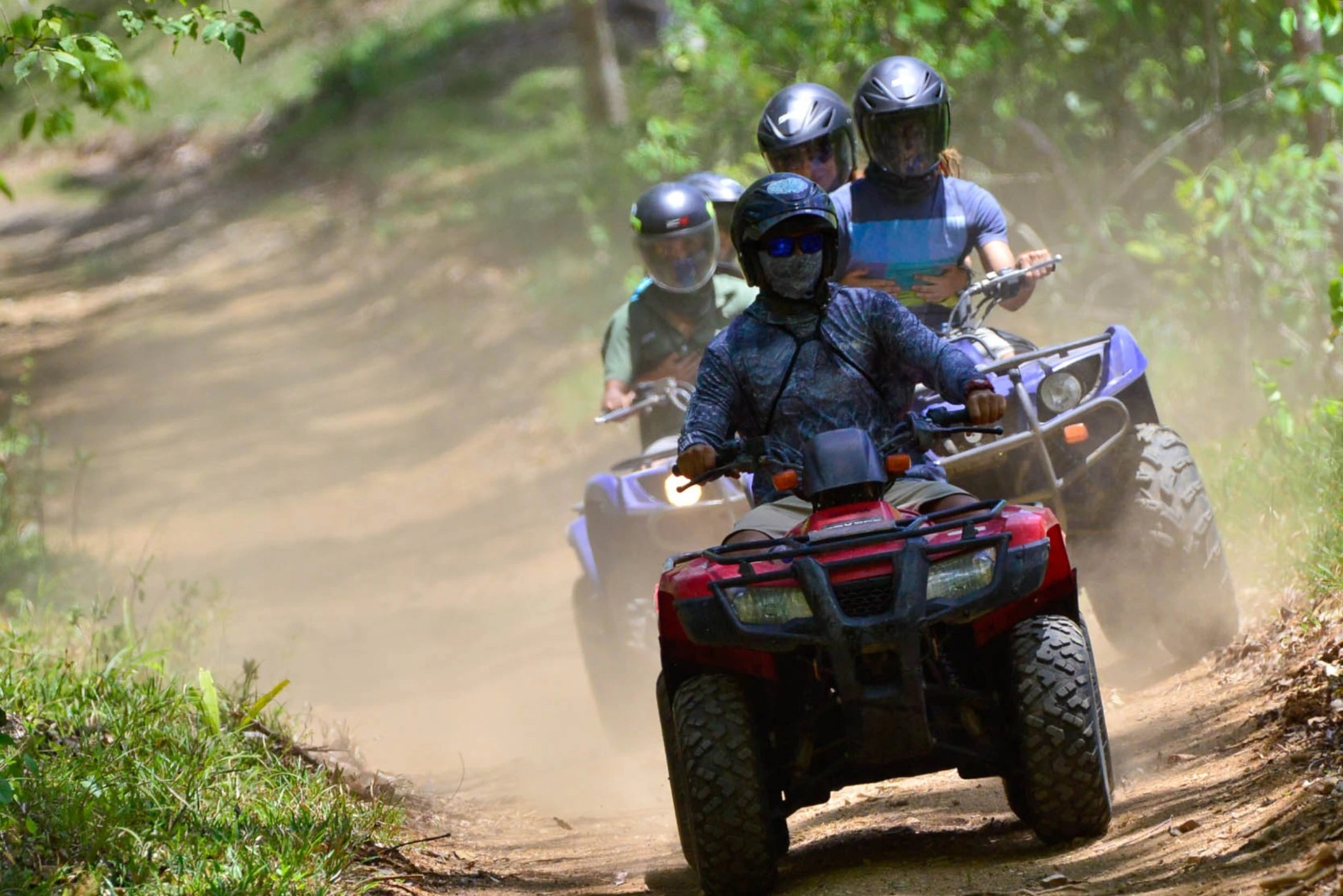 ATV Jungle Tour in Jaguar Paw 