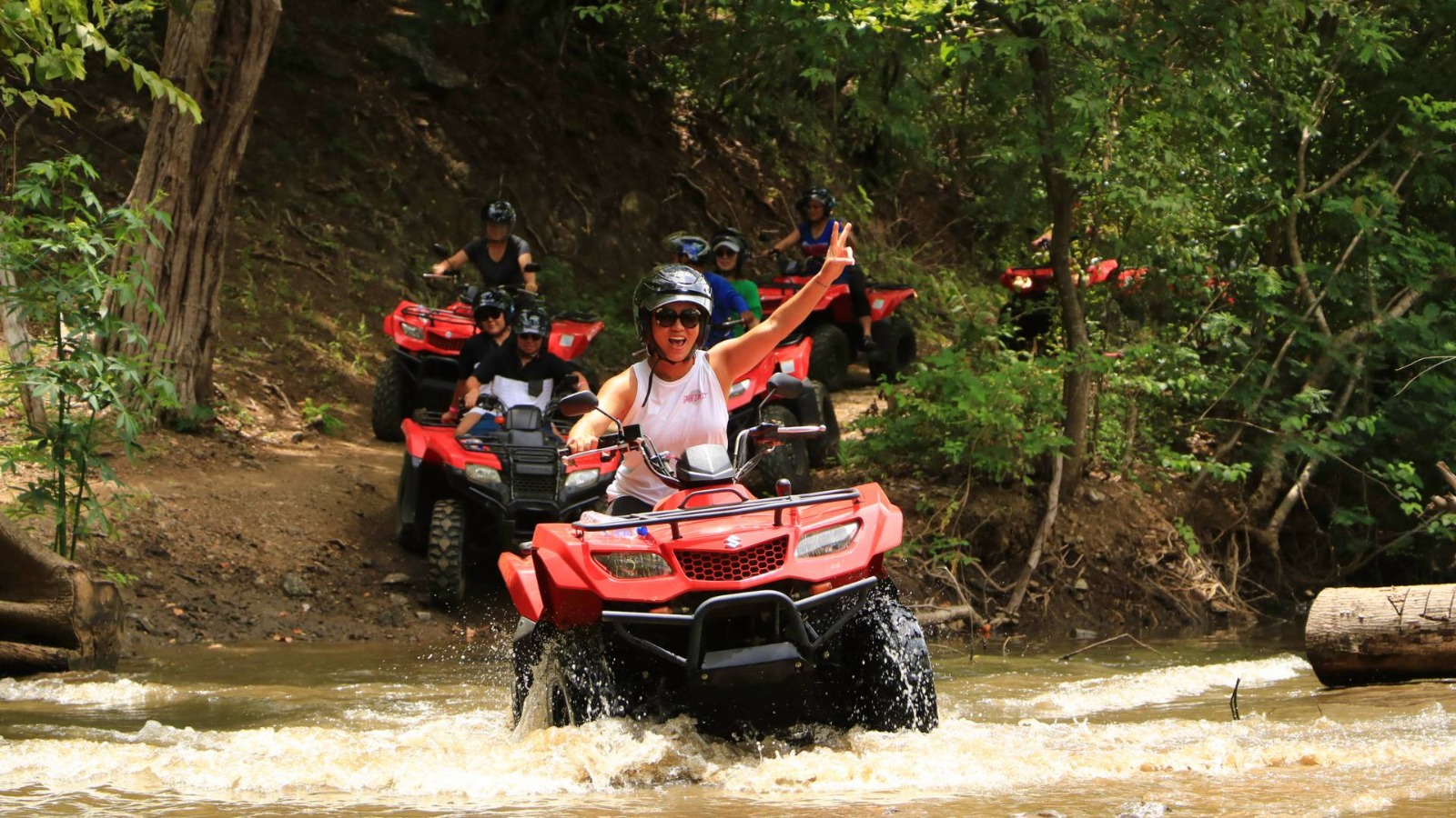 ATV Jungle Tour in Jaguar Paw 