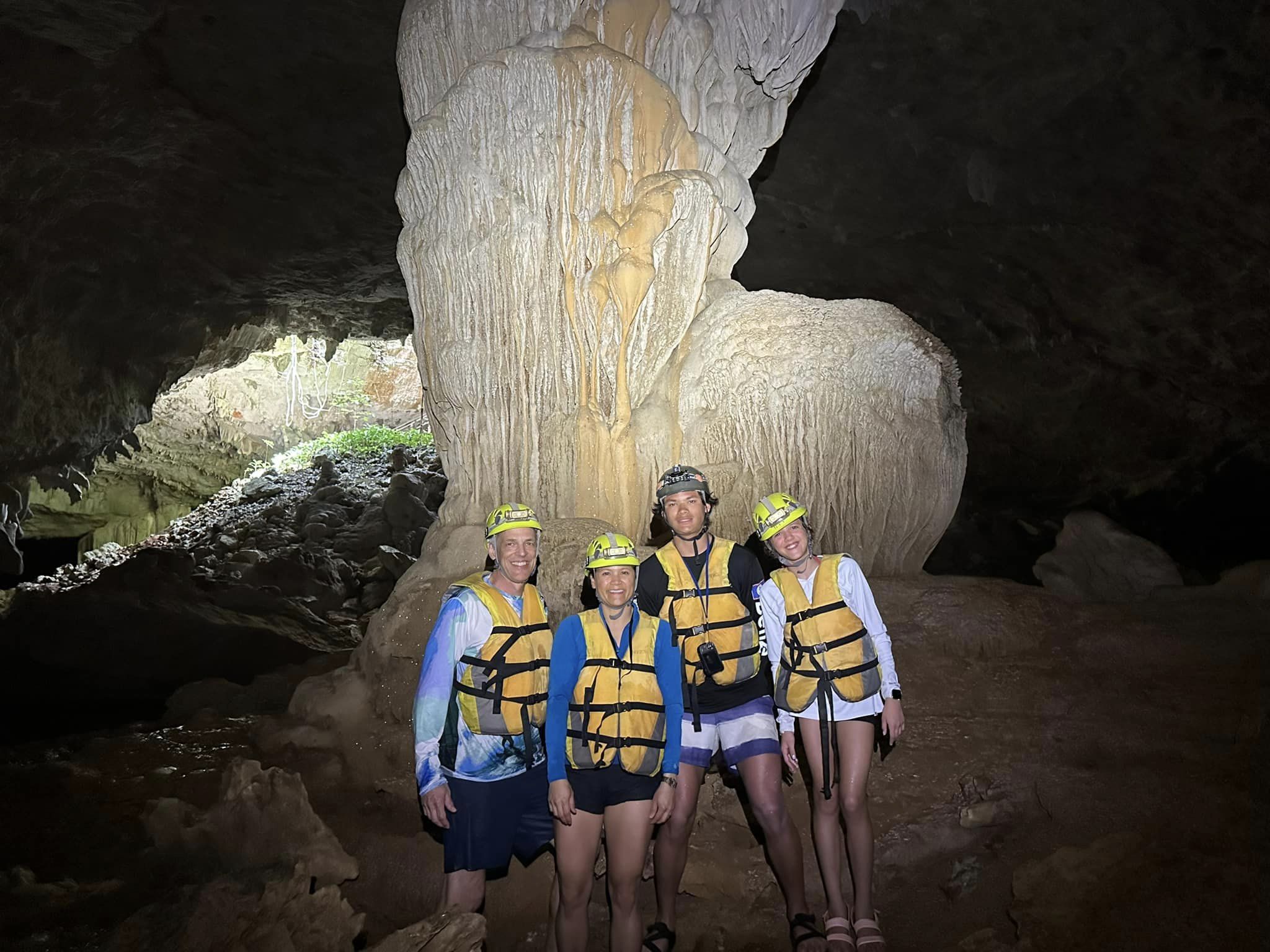 Crystal Cave in Belize 