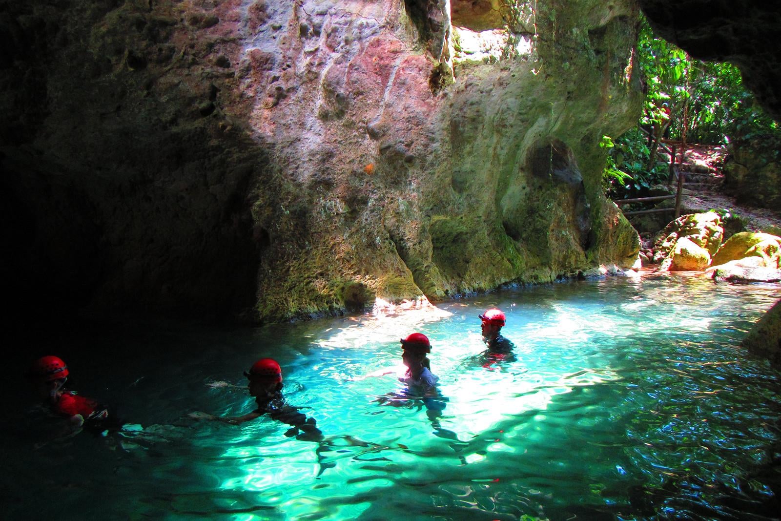 ATM Actun Tunichil Muknal Cave in Belize 