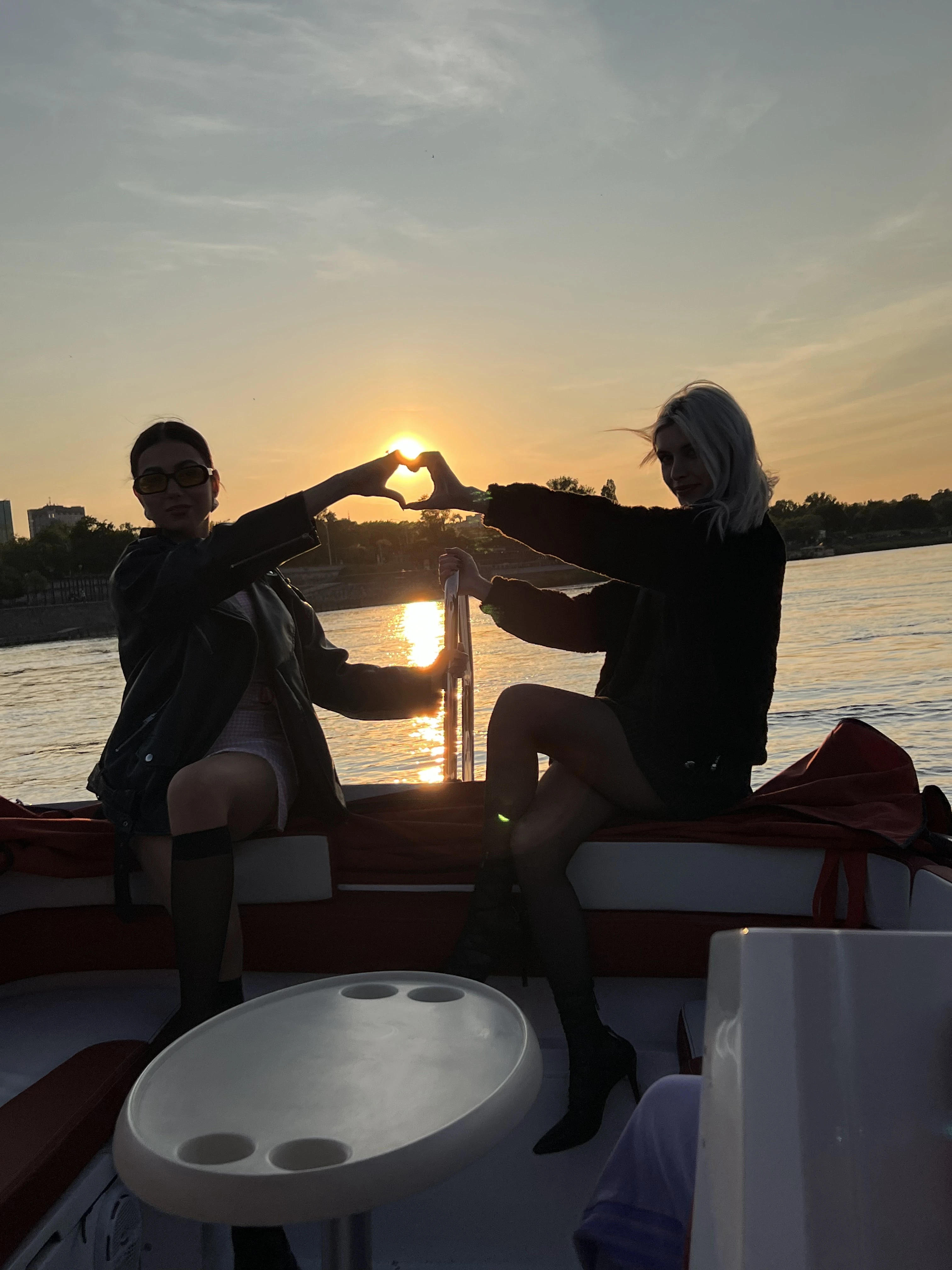 Boats on the Vistula River
