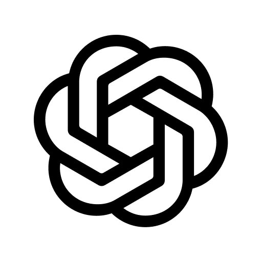 The OpenAI ChatGPT logo, representing general-purpose AI writing tools