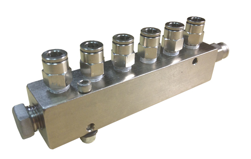 microglue 1x6 Manifold Assembly for Air