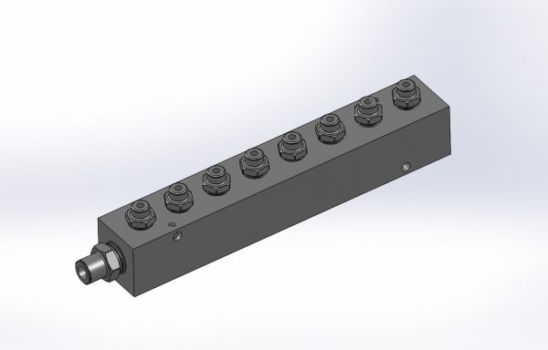 microglue 1x8 Manifold for Air