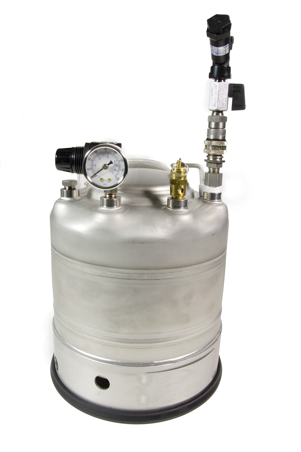 microglue Tank 2 Gallon Stainless