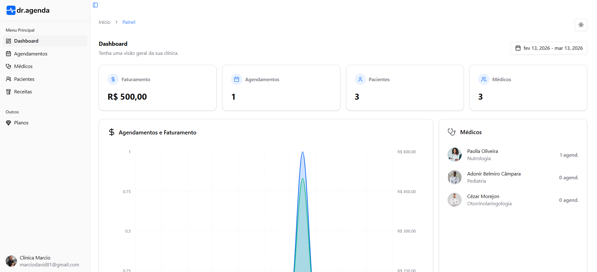 Thumbnail do projeto Doutor Agenda