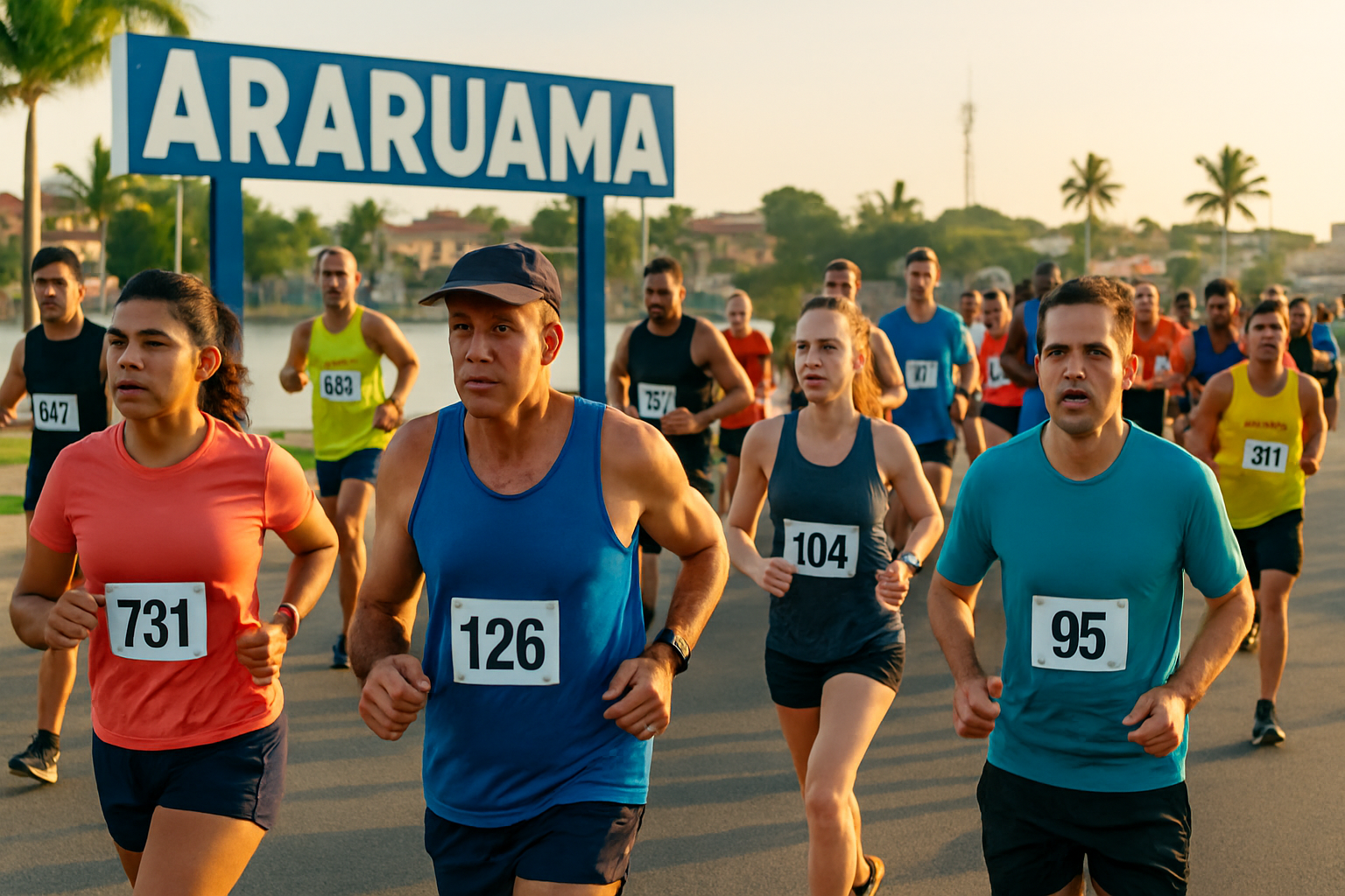 Corrida de Rua em Araruama reúne mais de 500 atletas