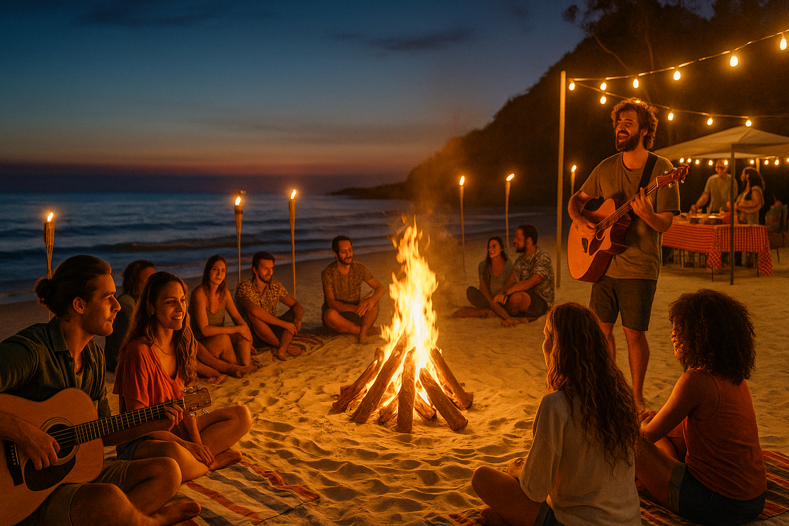 Arraial do Cabo promove luau gratuito nas areias da Praia Grande