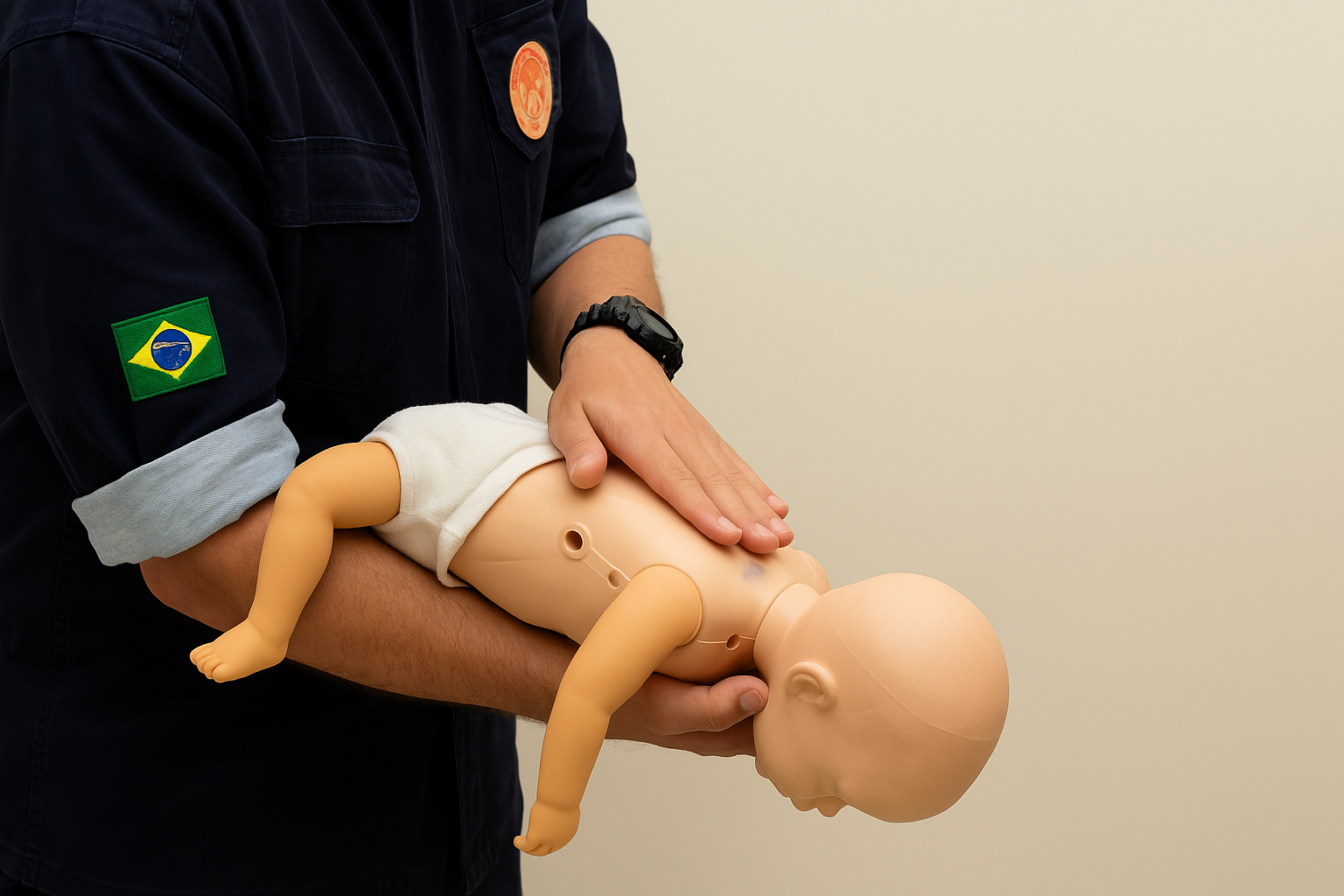 Desengasgo em bebês: Agir rápido e corretamente pode salvar vidas