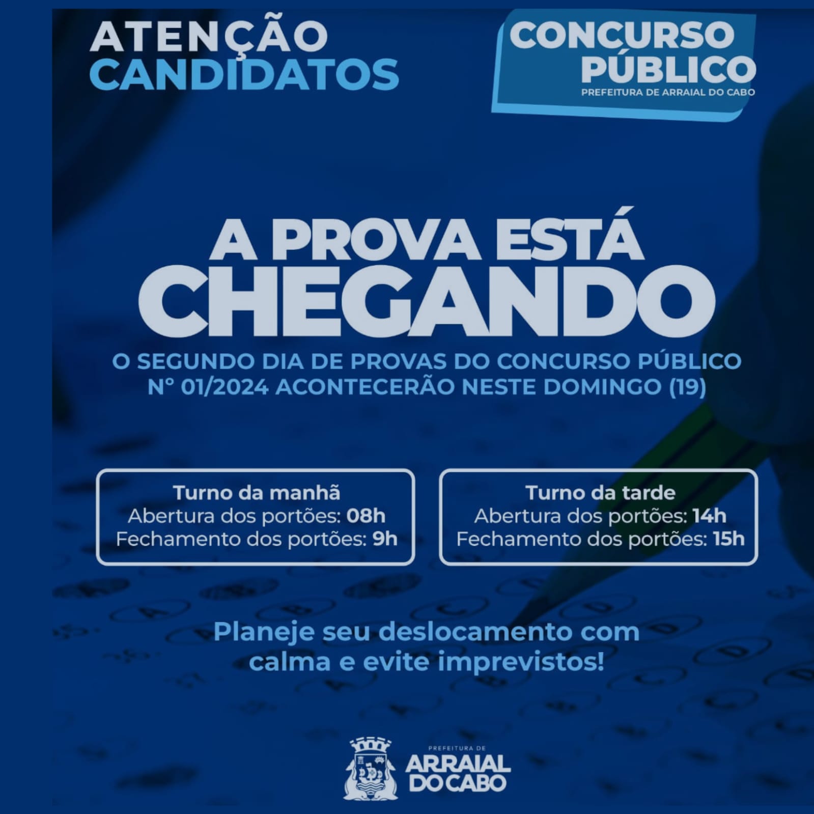 A Prefeitura de Arraial do Cabo