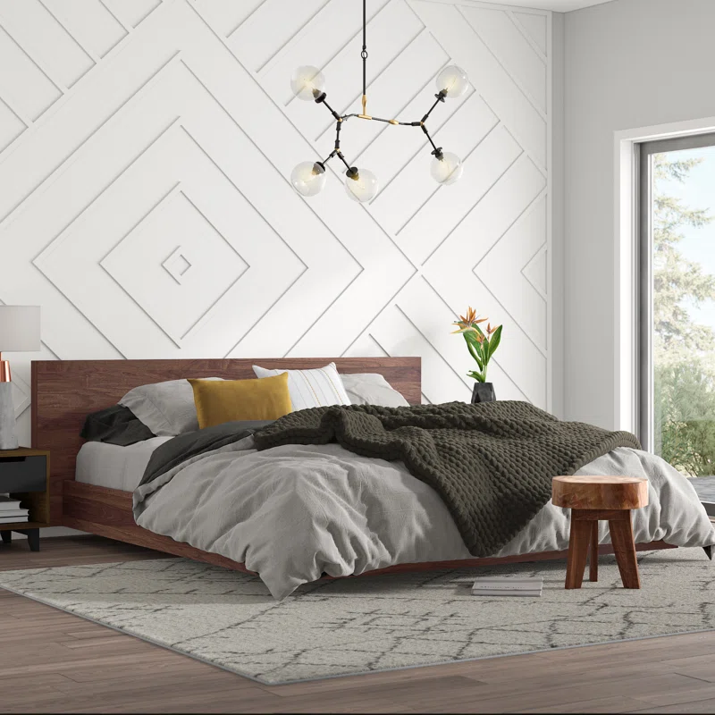 Mercury Row “Karr” Upholstered Platform Bed