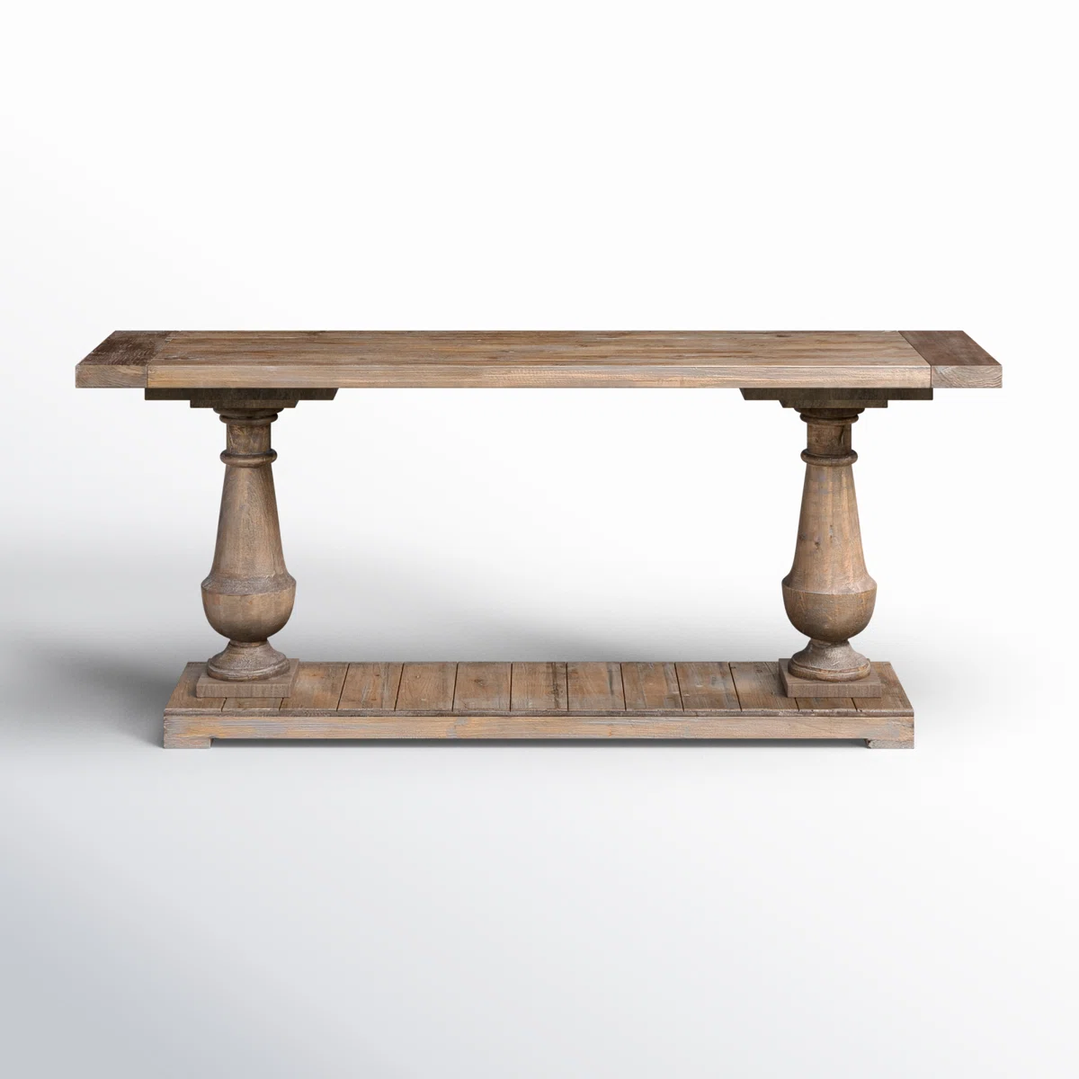 McKew 71'' Unfinished Solid Wood Console Table