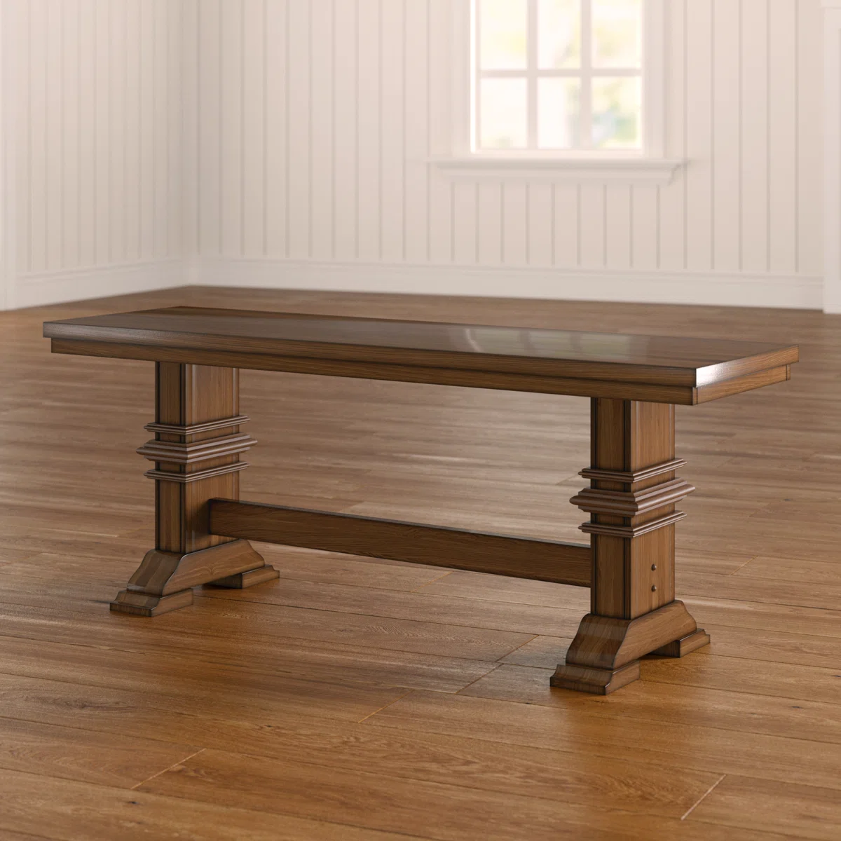 Fortville Solid Wood Bench