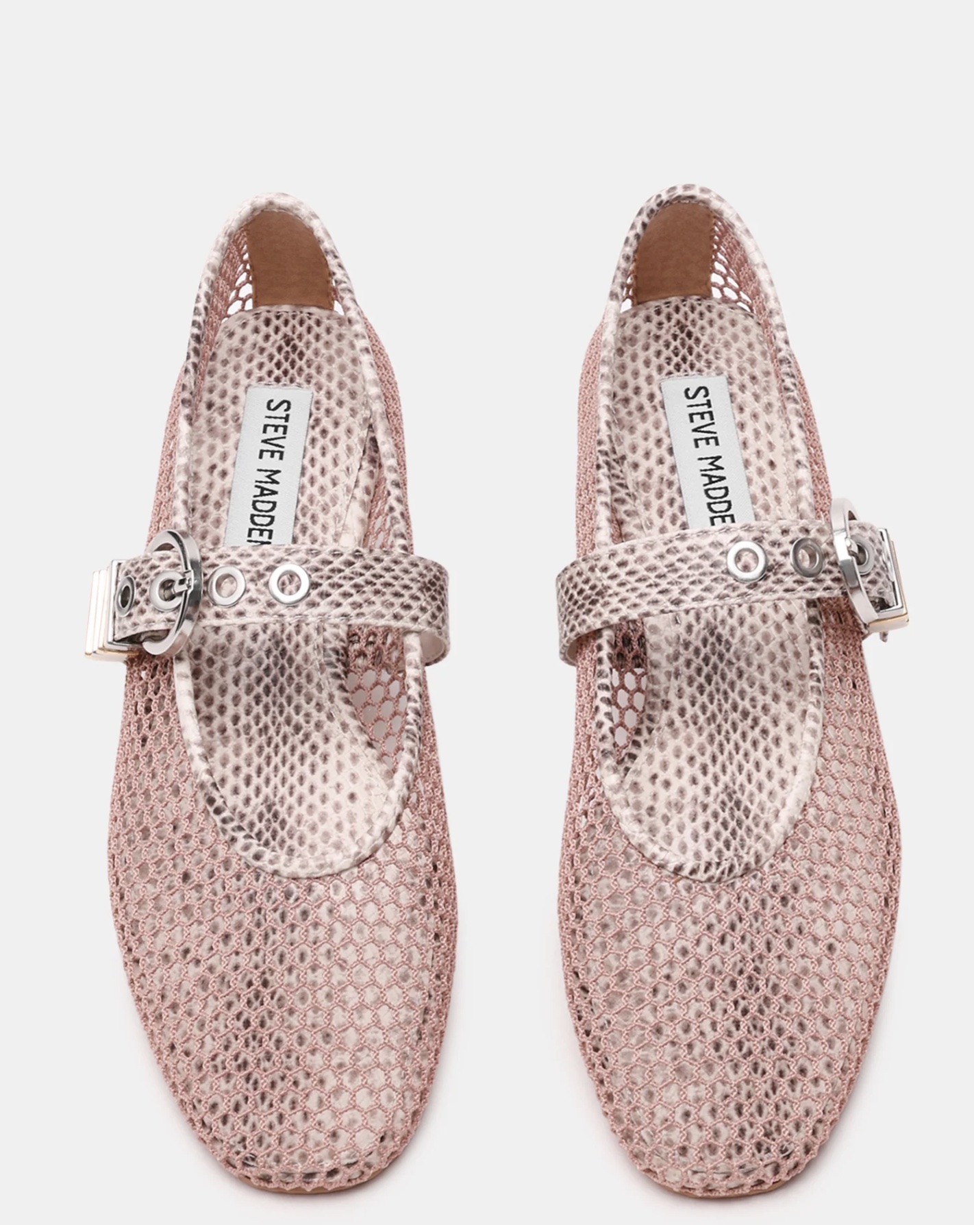 Lucia Blush Multi Mesh Flats
