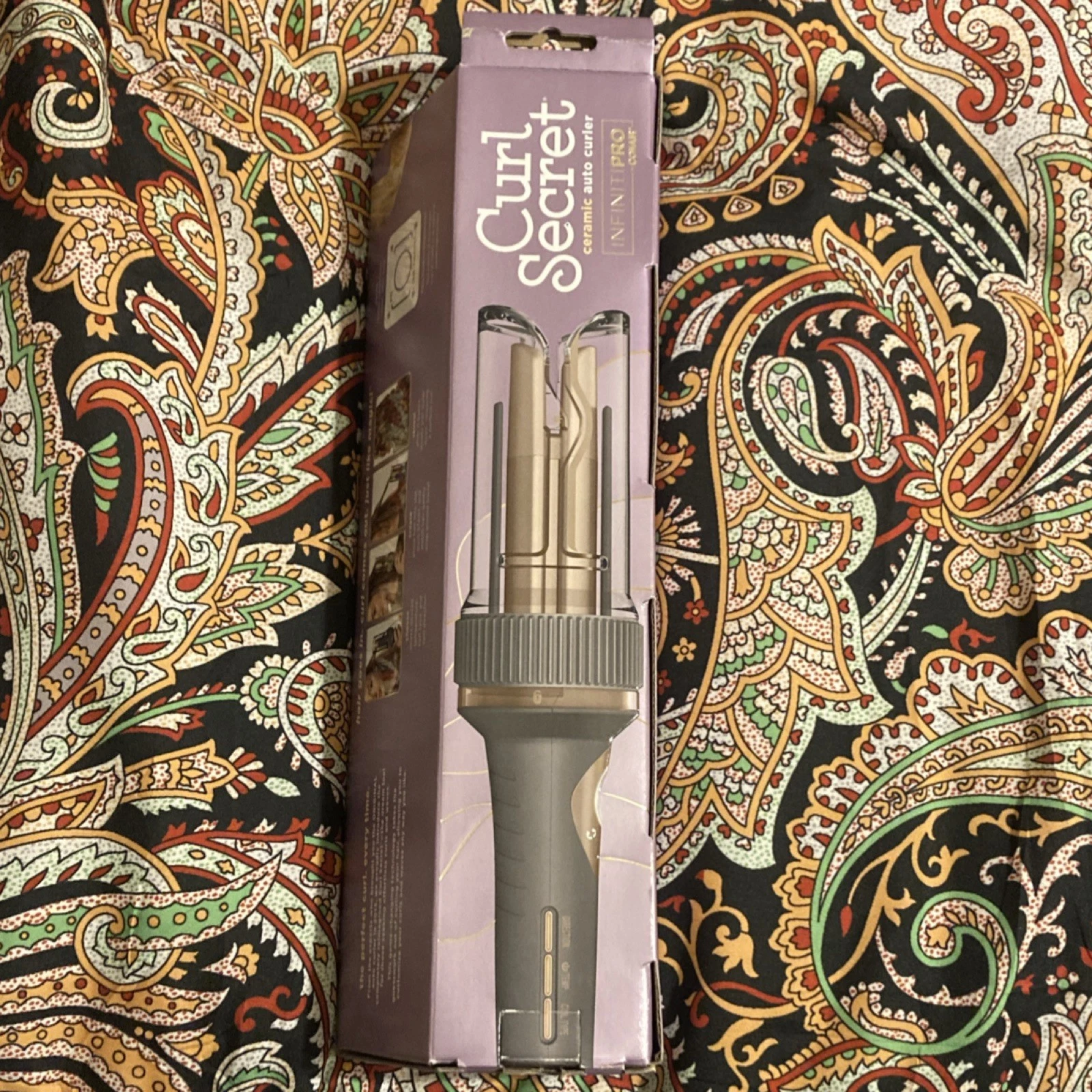 Conair InfinitiPRO Curl Secret Automatic Ceramic Curling Iron 1.25" Barrel