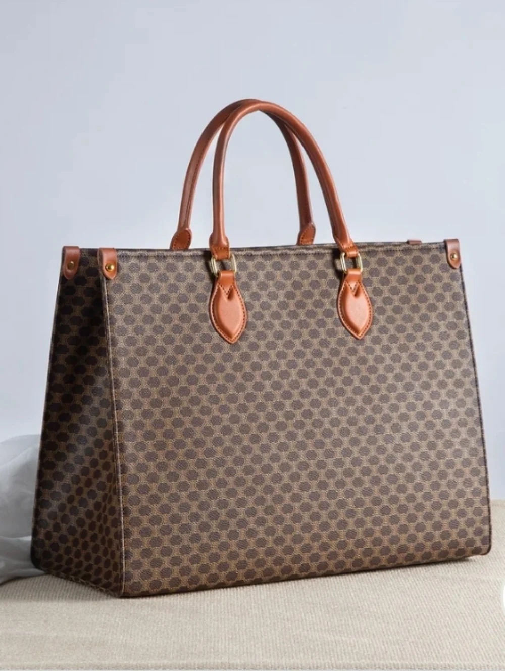 Mila Kate Top Handle Tote Bag