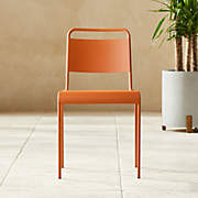 Lucinda Terracotta Outdoor Patio Stacking Chair