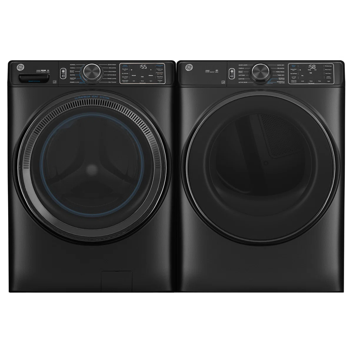 5 Front Load Washer and 7.8 Electric Dryer Set
