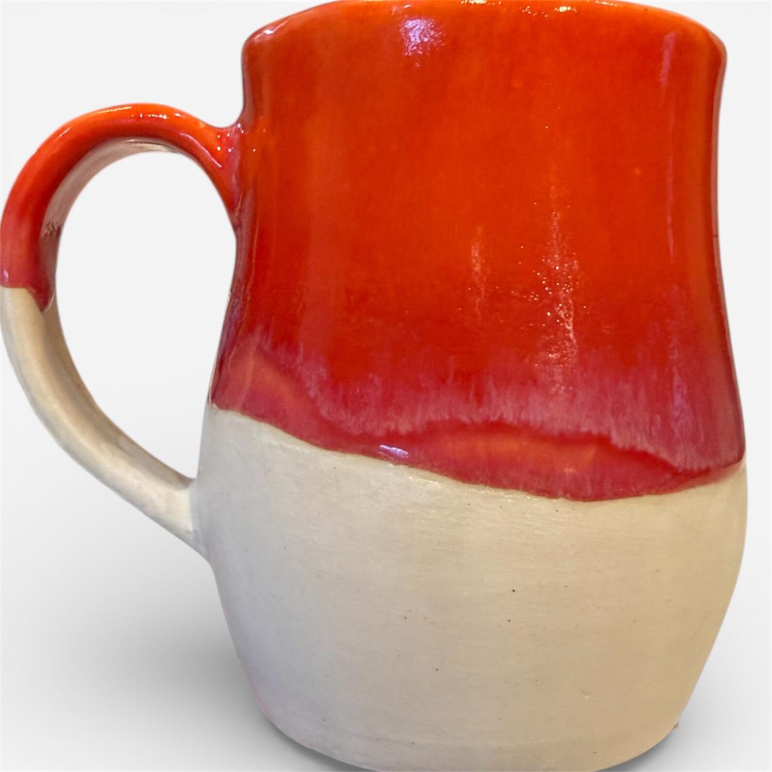 Sunset Drippy Glaze Stoneware Mug