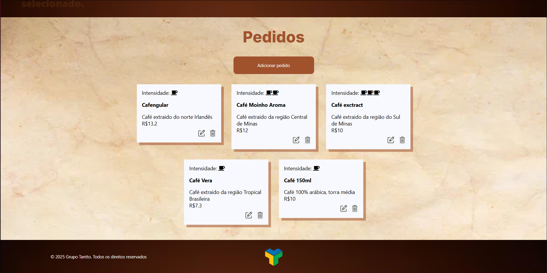 Pedidos