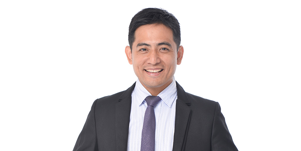 A man in a business suit