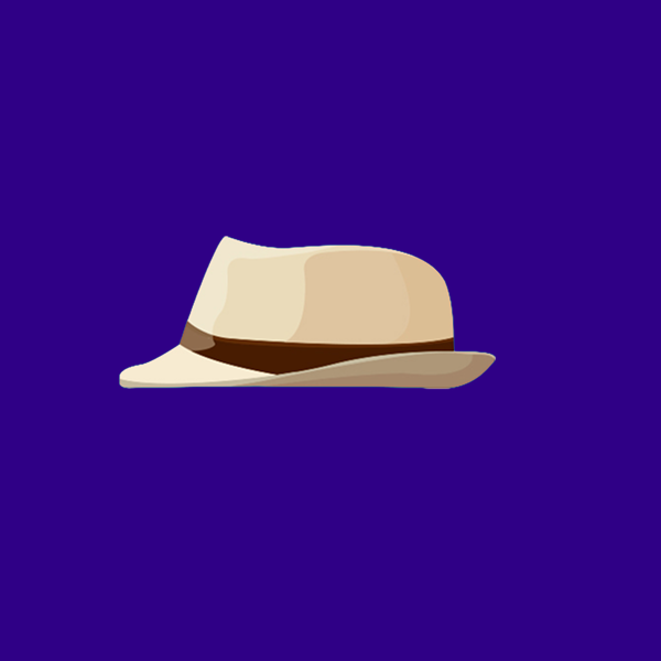 Illustration of how to take a male hat measurement