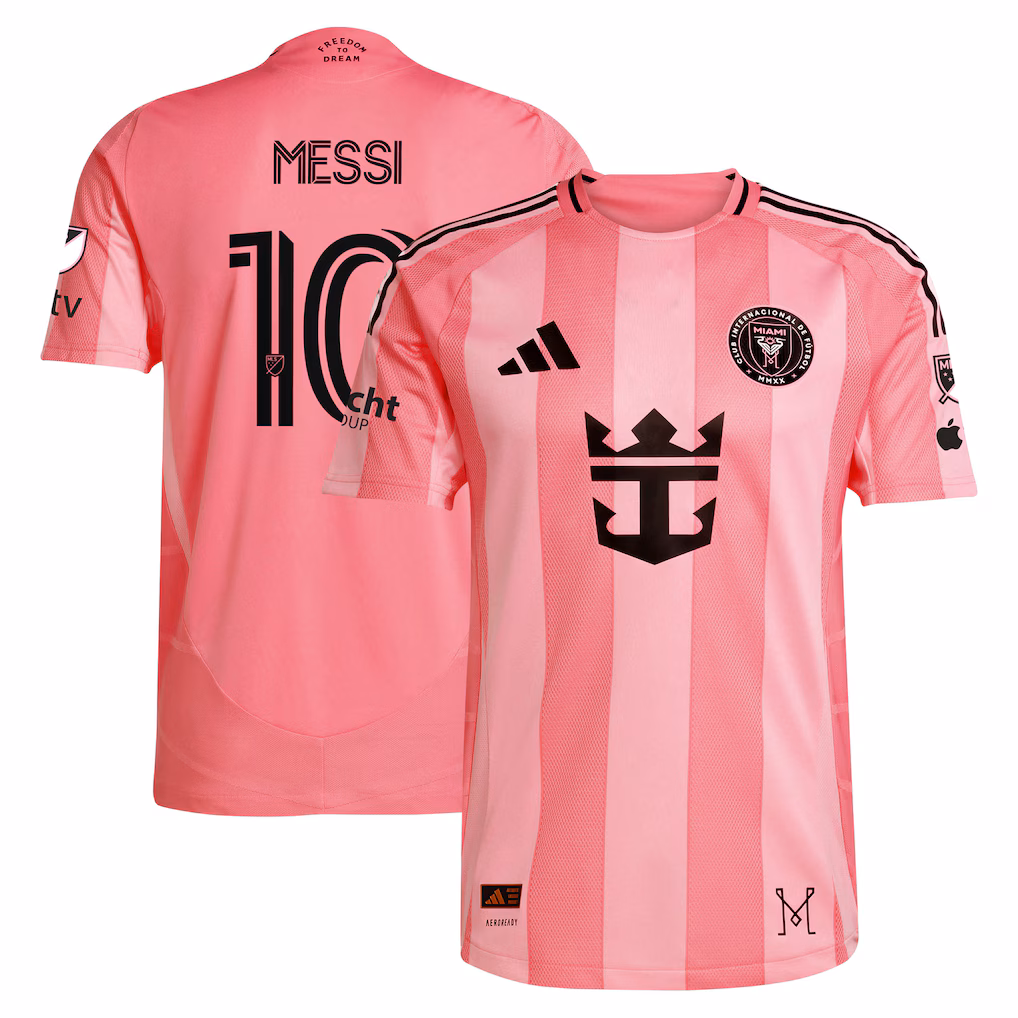 Inter Miami CF Adidas Light Pink 2025 Player Jersey