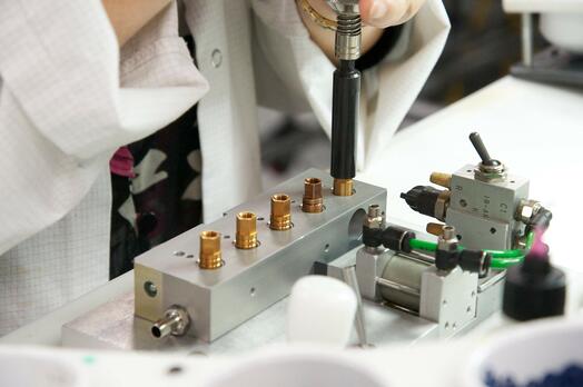 Sensor calibration in manufacturing environment.