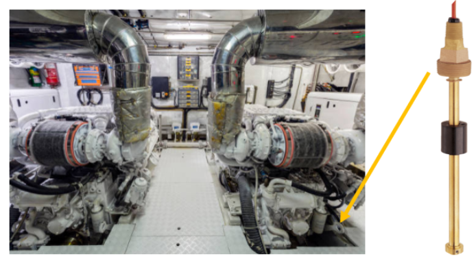 XMXT800 sensor used in boat systems.