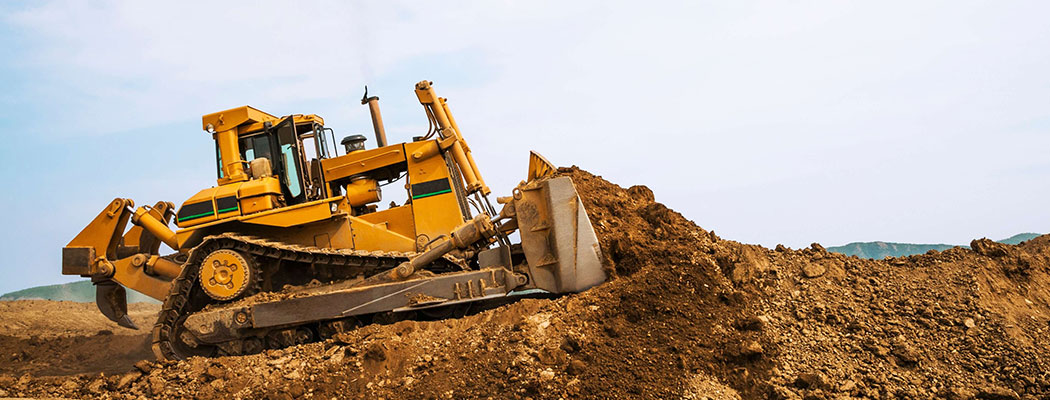 Level sensors used in earth moving equipment.