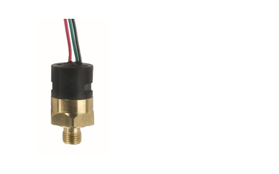 Brass housing for sensor protection.