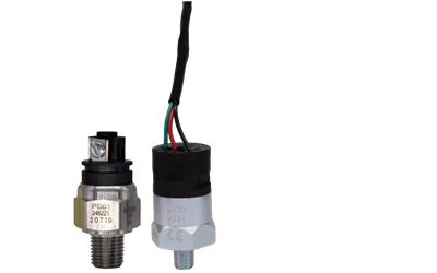 Stainless steel housing for sensor durability.