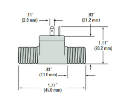 FT-210 sensor image for fluid measurement.