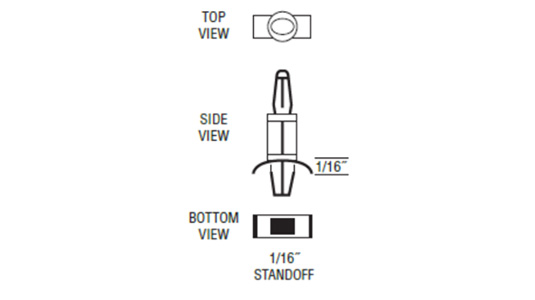 DF standoff sensor schematic for engineers.