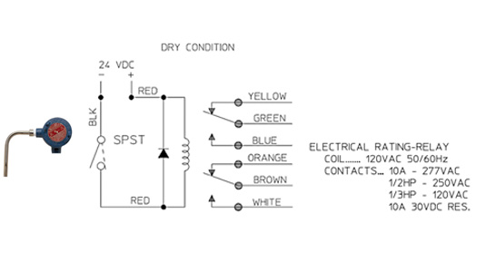 SureSite switch schematic for engineering reference.