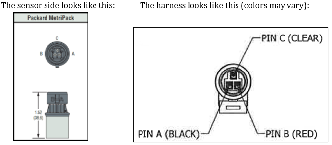 Gems sensor application schematic with labeled components.