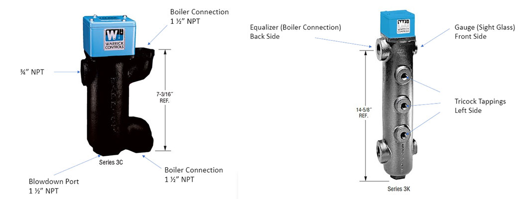 3K-3C sensor image for dual configuration.